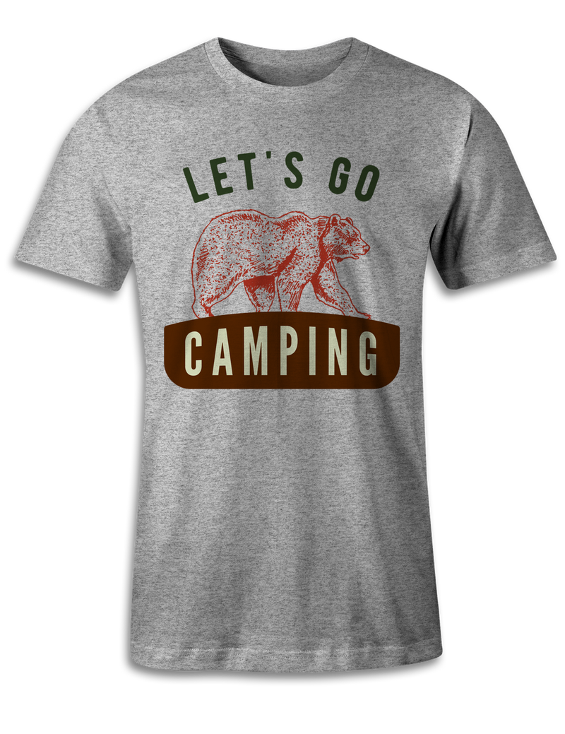 Let's Go Camping - Unisex Tee