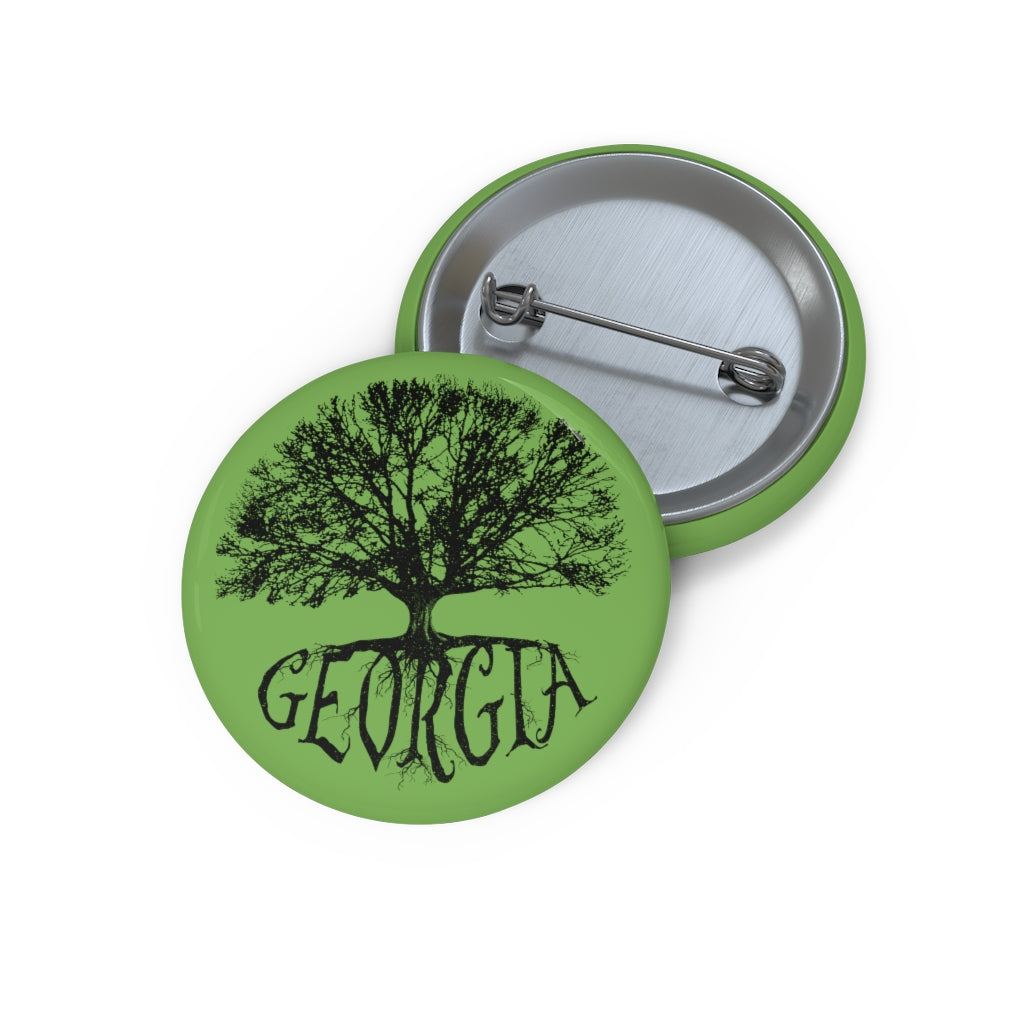 Georgia - Big Tree - Button